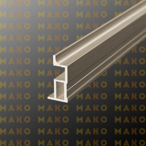 Профиль вертикальный MS164 Шампань браш (A59)